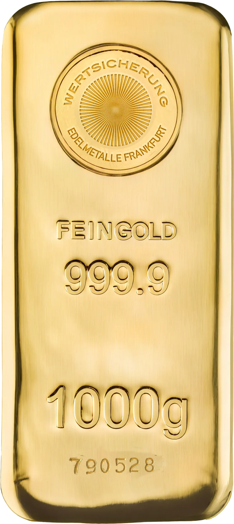 Wertsicherung 1.000 g Feingold 999,9