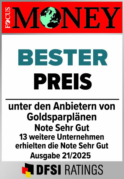 Focus Money: Bester Preis, Note Sehr Gut, Ausgabe 21/2025