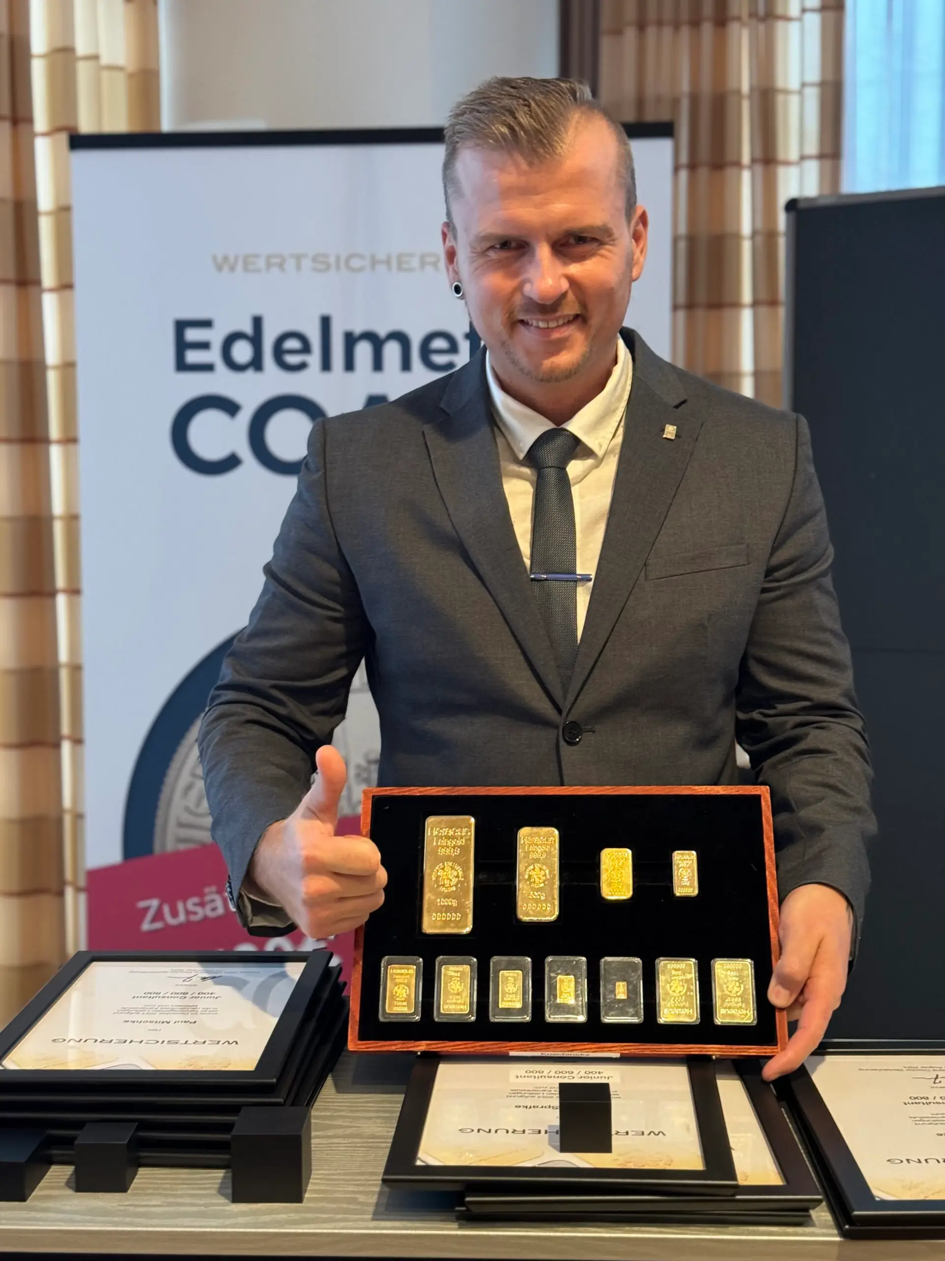 Matthias Sprafke, Junior Consultant der Wertsicherung